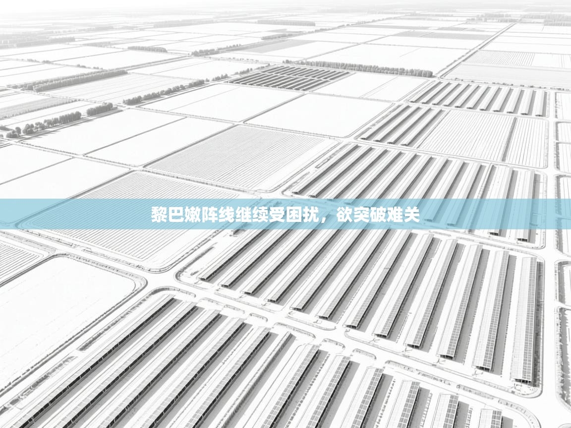 黎巴嫩阵线继续受困扰，欲突破难关