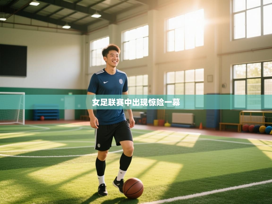 女足联赛中出现惊险一幕  第1张